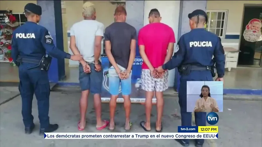Cuatro detenidos tras intento de robo