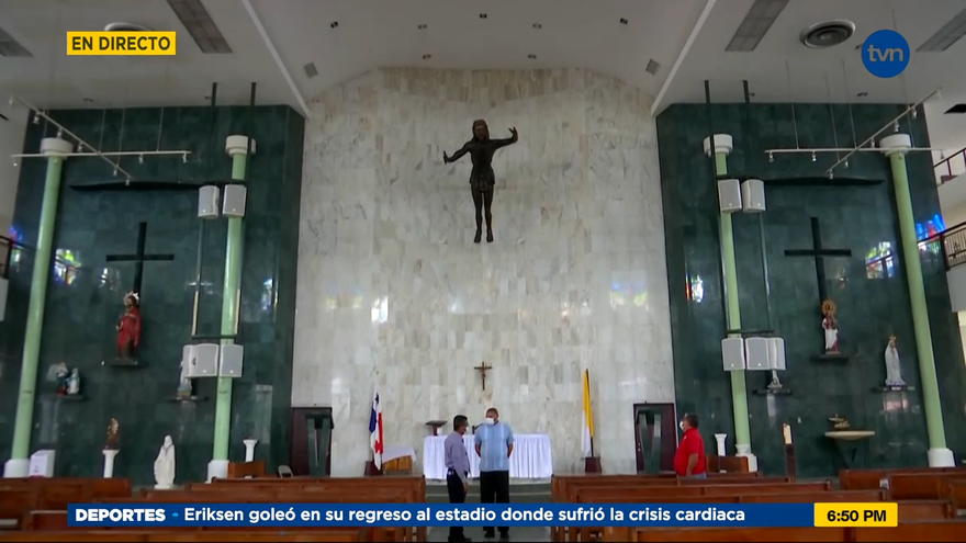 Iglesia católica se prepara para la celebración de la semana santa