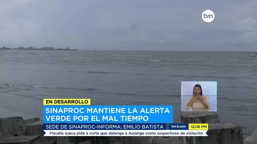 Se esperan lluvias con actividad eléctrica este lunes