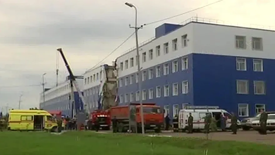 23 muertos en derrumbe en Rusia