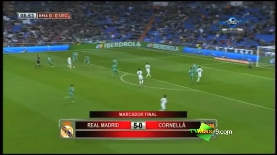Resumen Real Madrid 5 - 0 UD Cornella / Copa del Rey