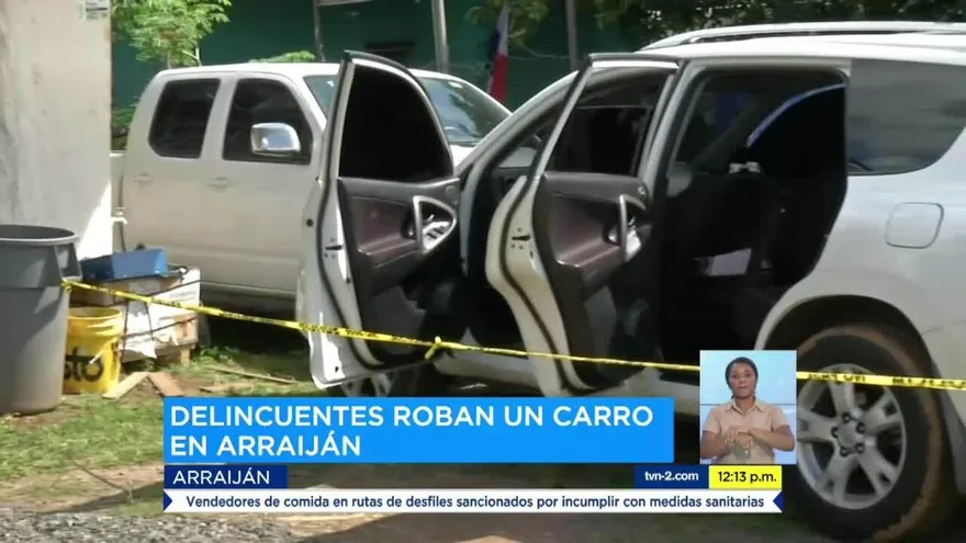 Realizan captura por robo de vehículo en Arraiján