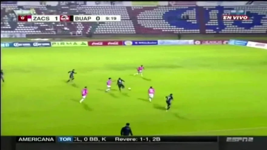 Asistencia de Alberto Quintero con Lobos Buap de la Liga de Ascenso MX