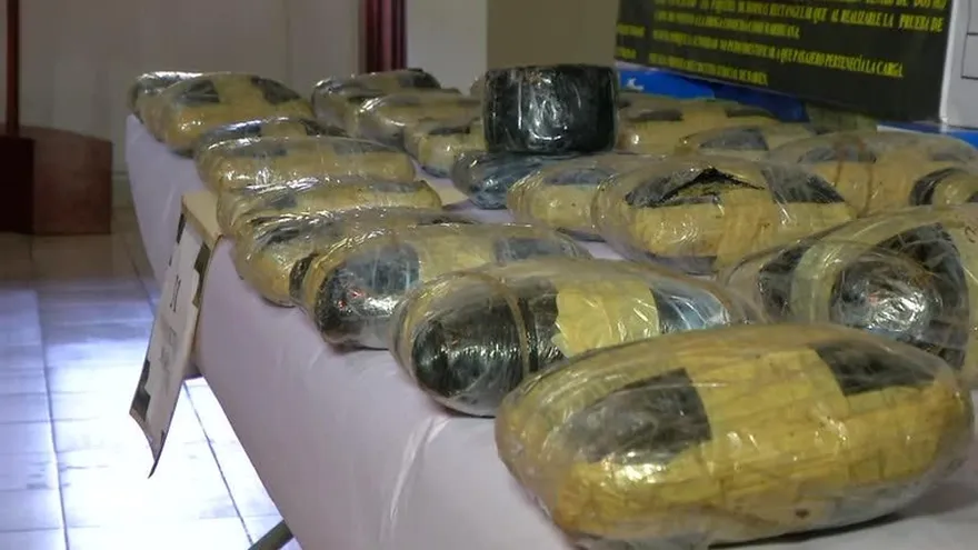 85 kilos de droga se decomisó en el Senafront