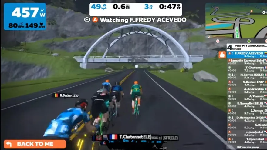 Ciclismo panameño innova en Centroamérica con carreras virtuales