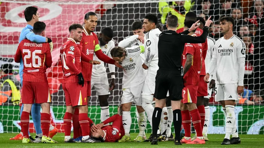 Liverpool vs Real Madrid partido de UEFA Champions League