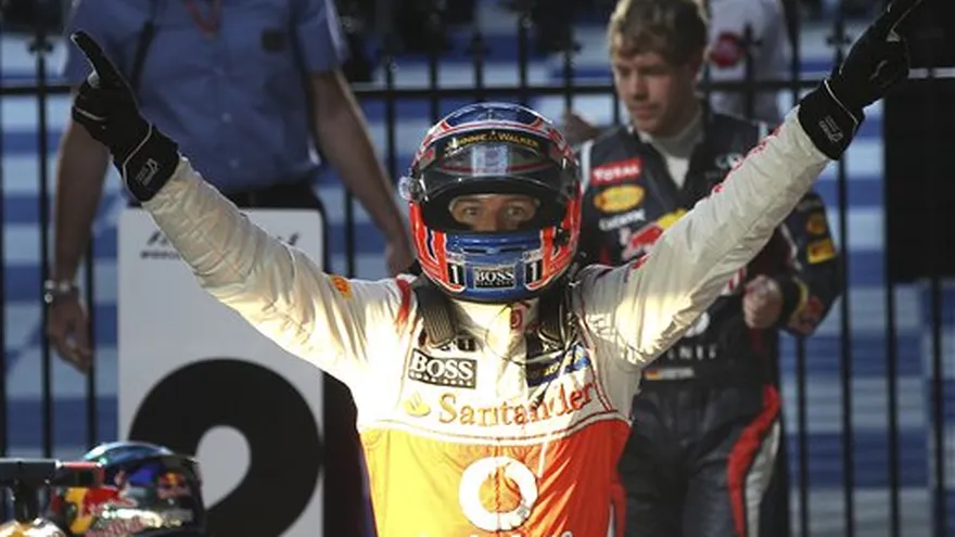 Button fue el más rápido en el inicio de la F-1