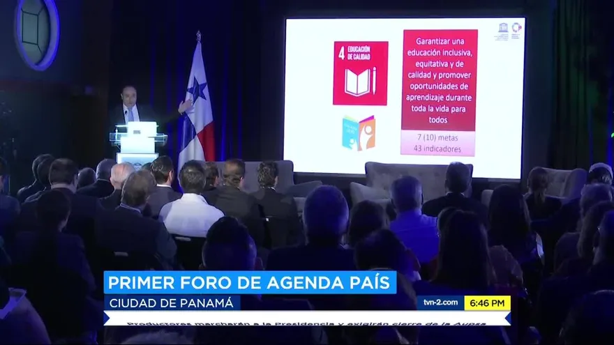 Primer foro de ‘Agenda País’ sobre la calidad de educación