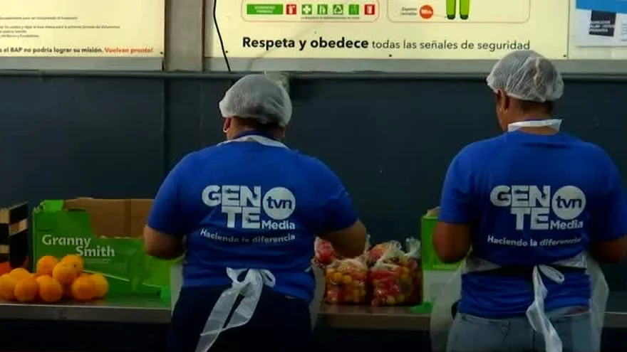 TVN Media realiza voluntariado en el Banco de Alimentos