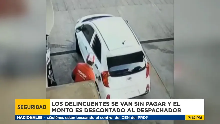 Delincuentes roban en gasolineras en Panamá Oeste