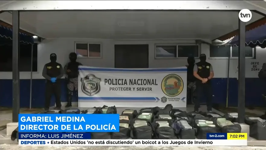 Encuentran 500 kilos de droga en puerto de Colón