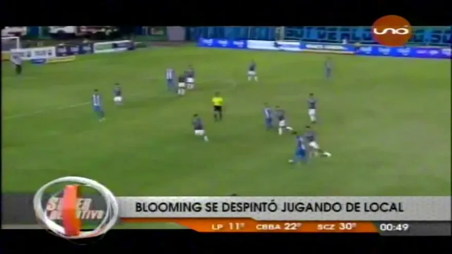 El gol de Blas Pérez, su primero en Bolivia y el Club Blooming