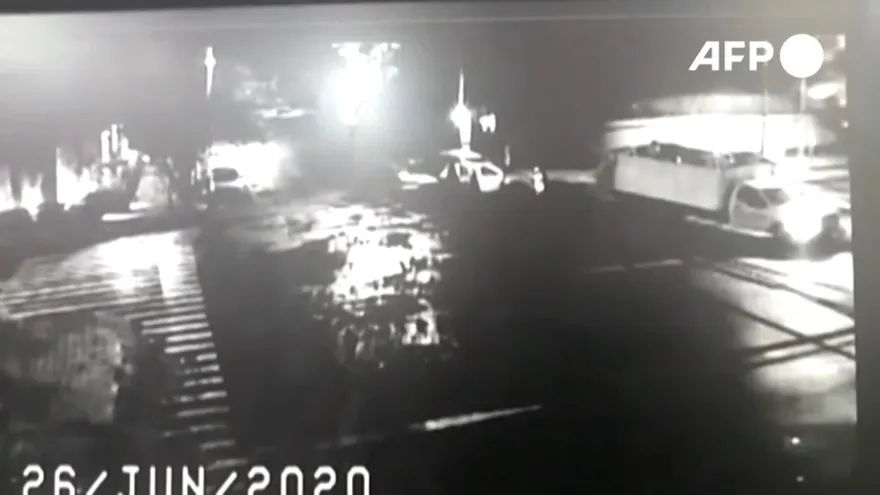 Imágenes del atentado contra el jefe de seguridad en México