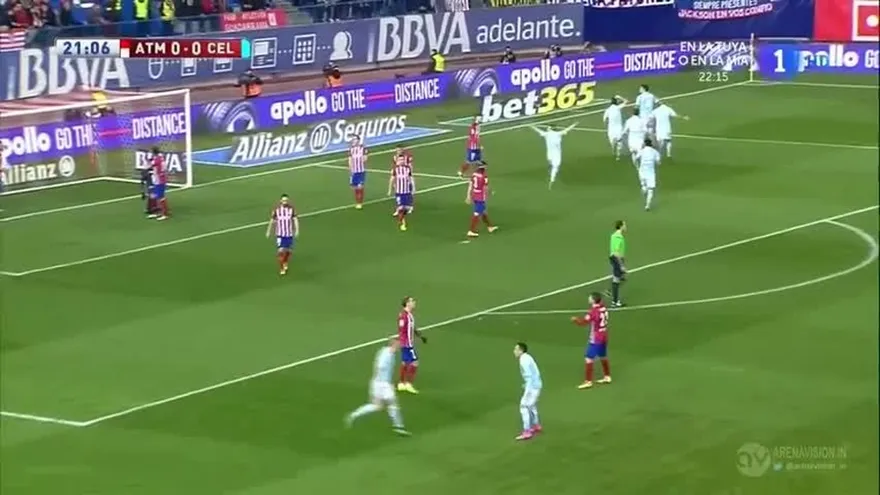 Celta Vigo ganó 3-2 al Atlético Madrid y pasó a semifinales en Copa del Rey