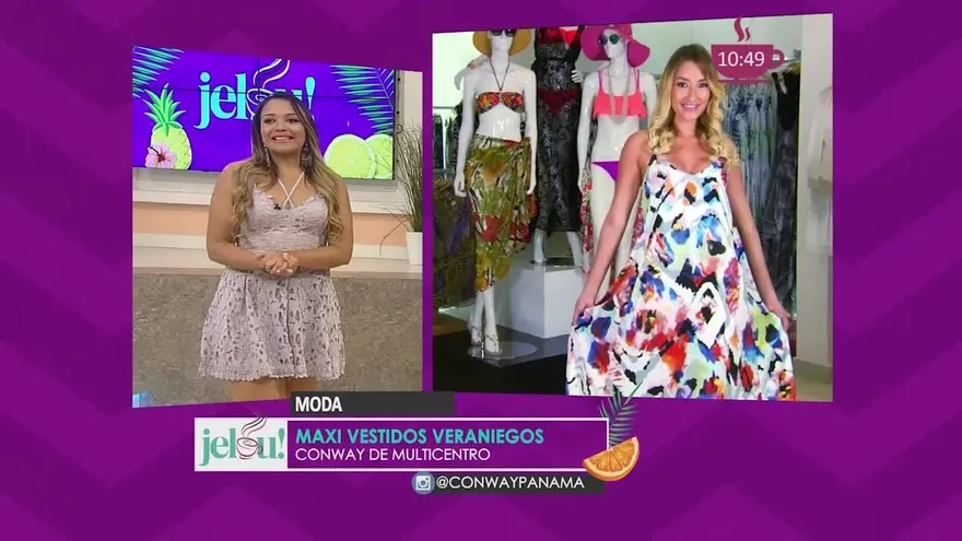 Cómo combinar los maxi vestidos veraniegos