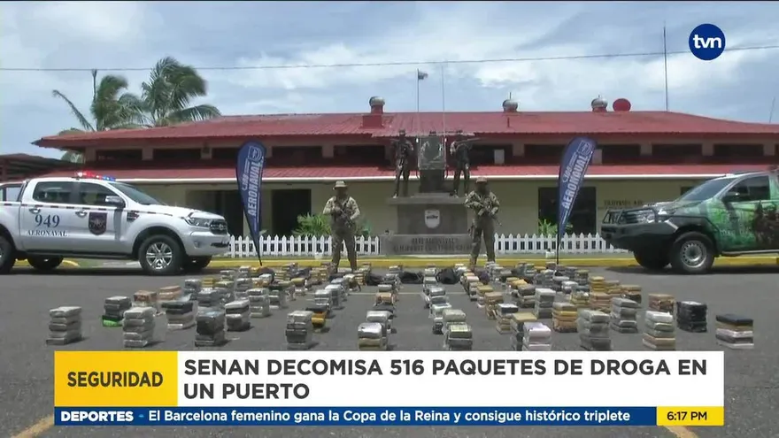 Sin aprehendidos por decomiso de drogas en Colón