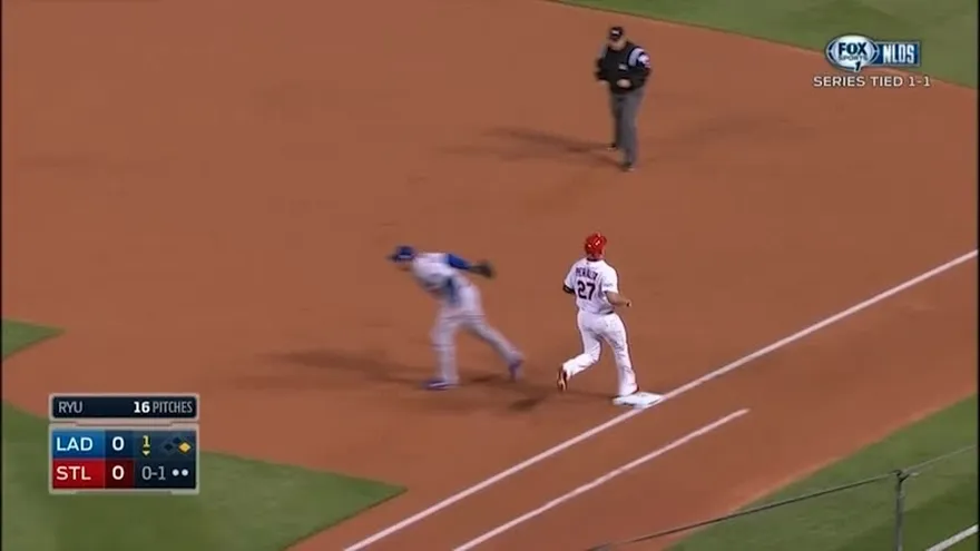 Cardinals ganaron 1 - 3 a Dodgers, serie 2-1