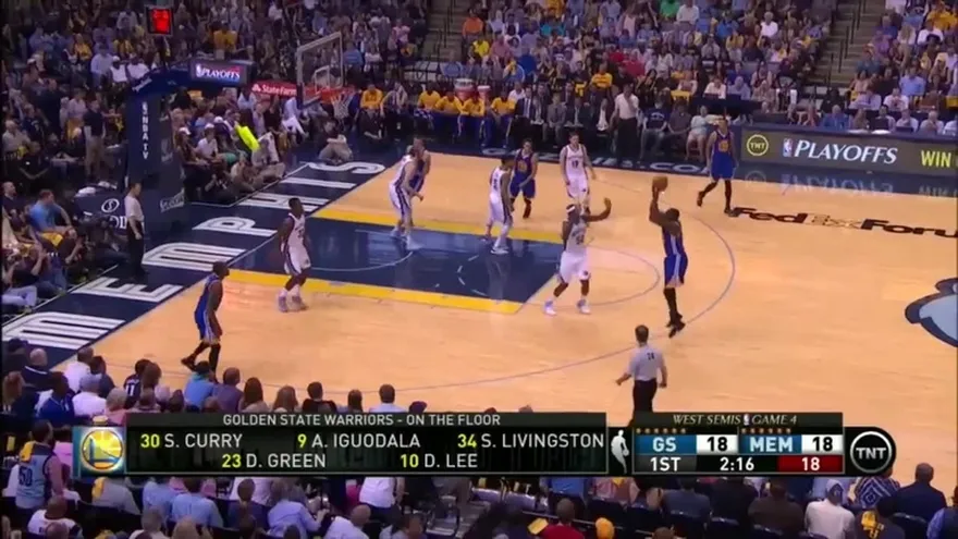 Warriors 101-84 Grizzlies, juego 4