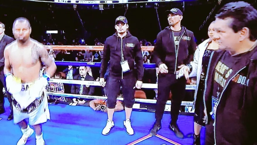 Mosley junto a Durán (d).