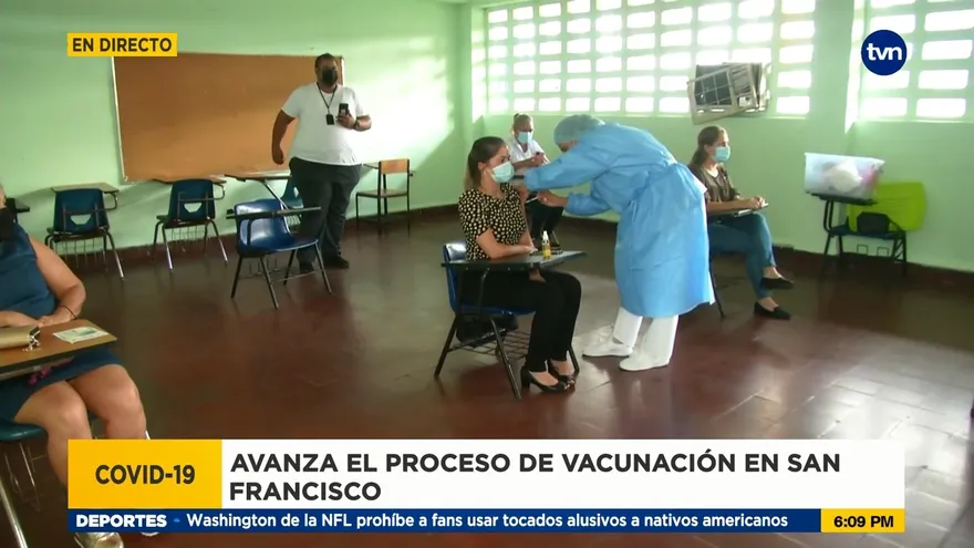 Sigue la vacunación en San Francisco
