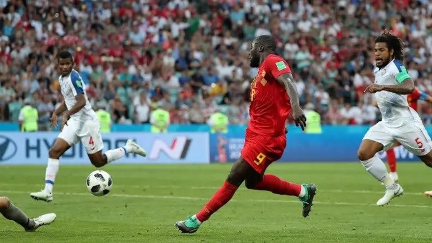 Gol de Romelu Lukaku Bélgica 3-0 Panamá