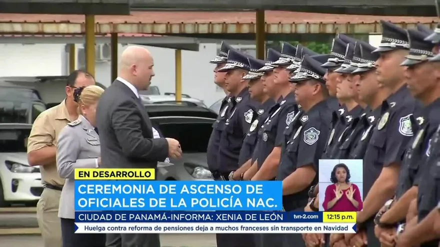 Policía Nacional realiza ascenso de sus unidades