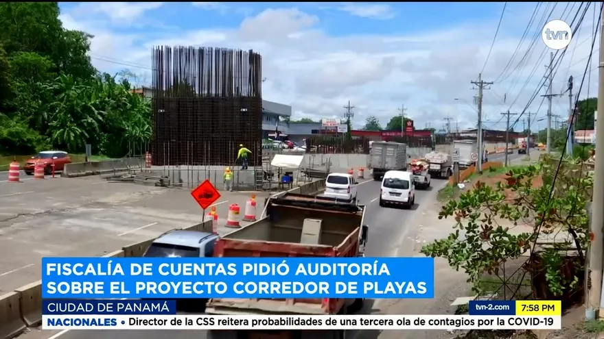 Fiscal de Cuentas habla sobre autoría pedida por proyecto de Corredor de Playas