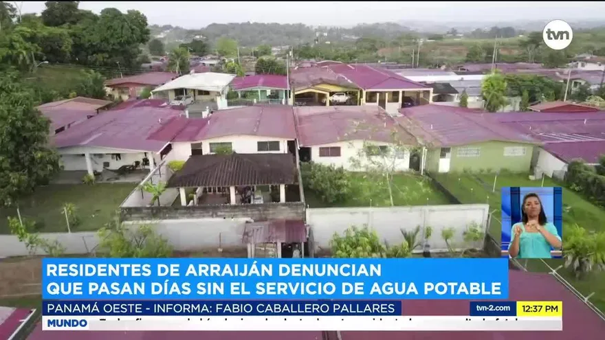 Falta de agua y apagones, los eternos problemas de Arraiján.