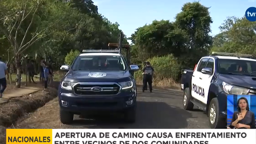 La reapertura de un camino vecinal genera discusión en una comunidad en Chiriquí
