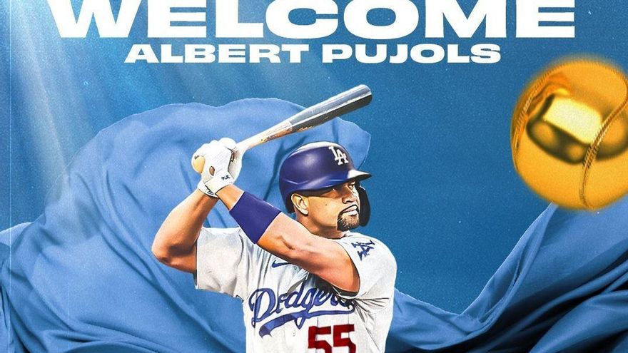 Dodgers completan fichaje del astro dominicano Albert Pujols en las Grandes Ligas