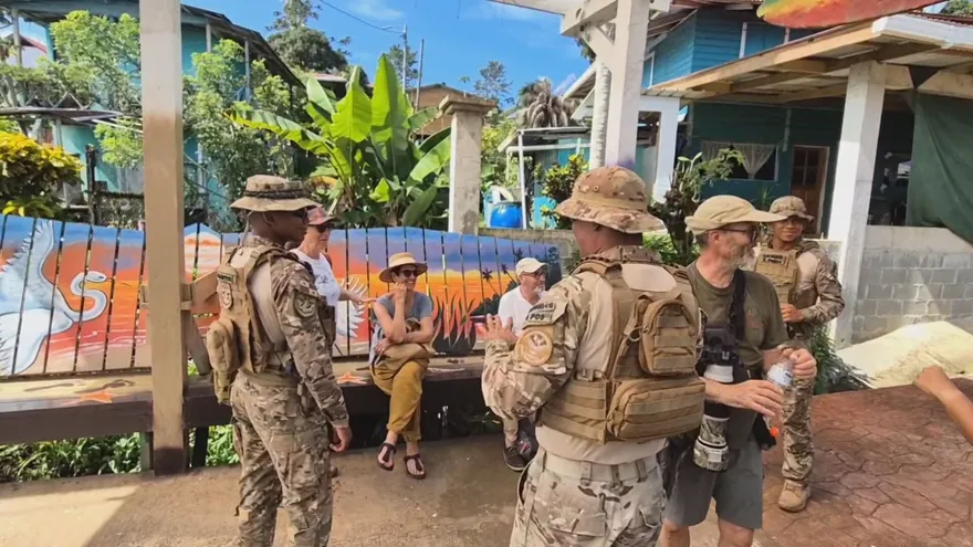 Unidades del Senan realizan operativos para garantizar la seguridad de visitantes.