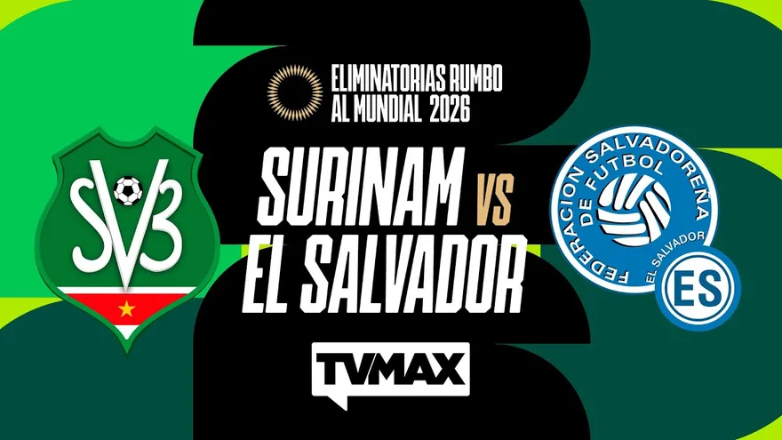 SURINAM  🇸🇷 VS 🇸🇻  EL SALVADOR  | ELIMINATORIAS CONCACAF | TVMAX | EN VIVO