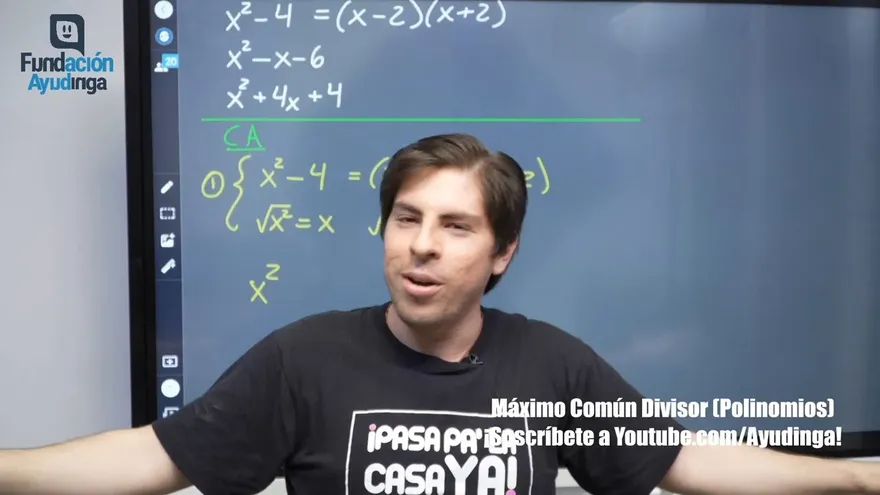 Ayudinga Matemáticas 9° - Máximo Común Divisor de Polinomios - Parte II 1 de junio de 2020