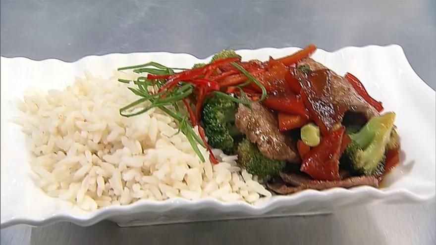 Filete Salteado estilo Asiático