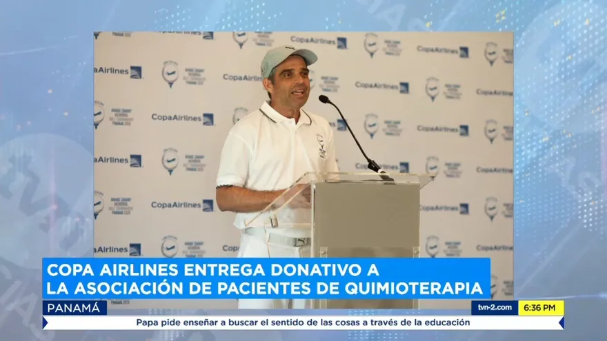Copa Airlines entrega donativo a la Asociación Nacional de Pacientes de Quimioterapia