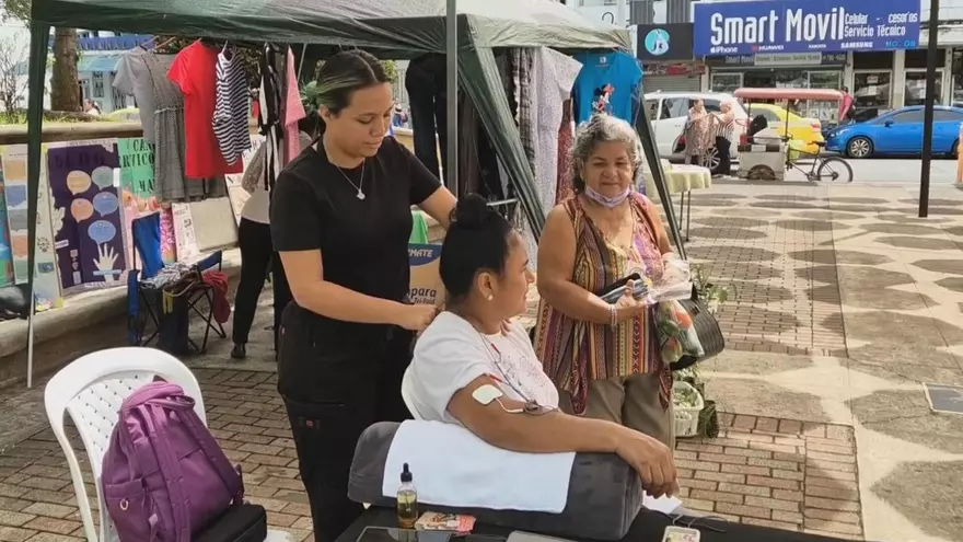 Feria de salud en David.