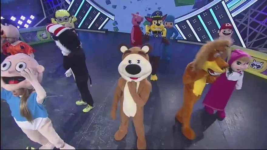 Neka le dio la victoria a las águilas en la bailotón