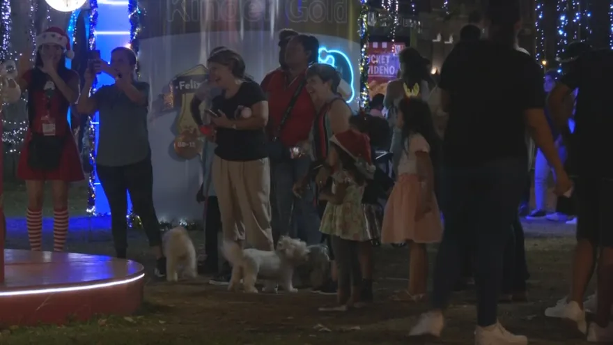 La ciudad se ilumina: 26 parques encenderán sus luces navideñas este domingo.