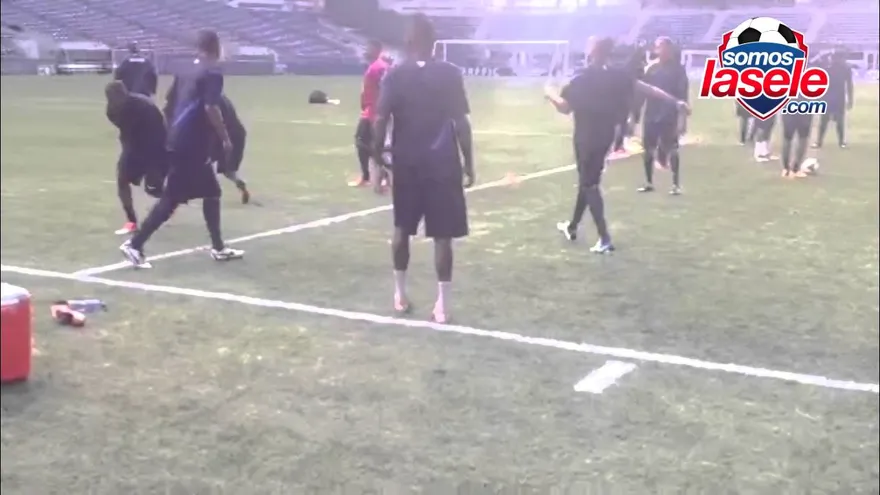 En directo el entrenamiento de Martinica rivales de Panamá