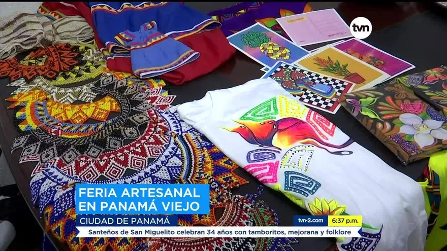 Inicia temporada de ferias de artesanías en Panamá Viejo