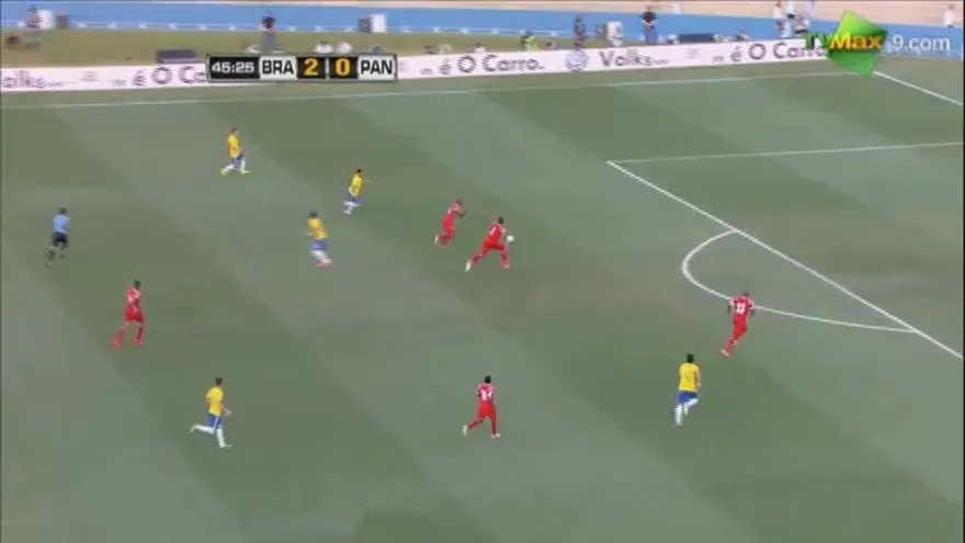Gol de Hulk - Brasil 3-0 Panam