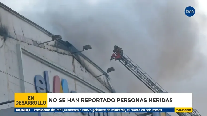 No se reportan heridos en incendio en Colón