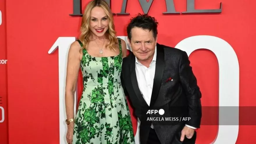 Michael J. Fox y Tracy Pollan