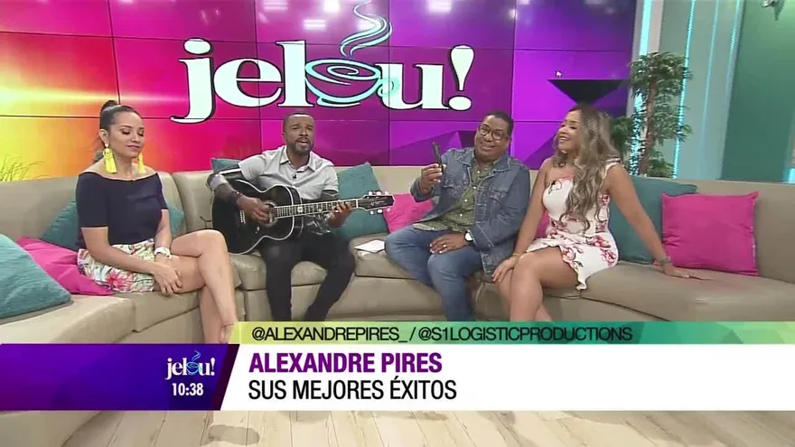 Alexandre Pires viene a llenarnos de su energía carioca a Jelou