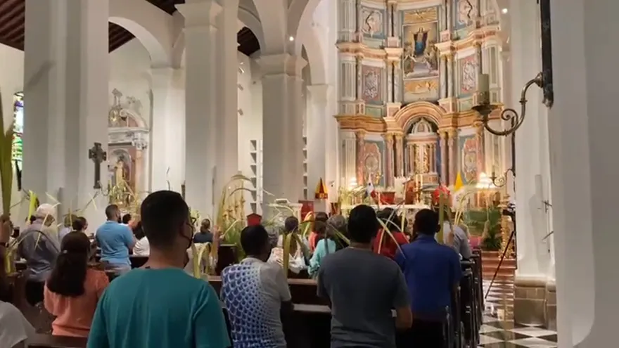 Conmemoran el Domingo de Ramos