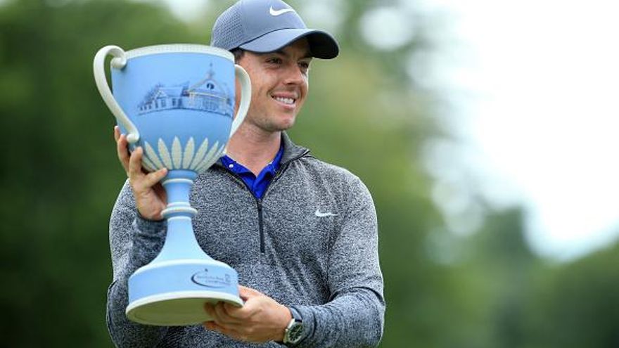 McIlroy gana torneo Deutsche Bank Championship de playoffs en la PGA