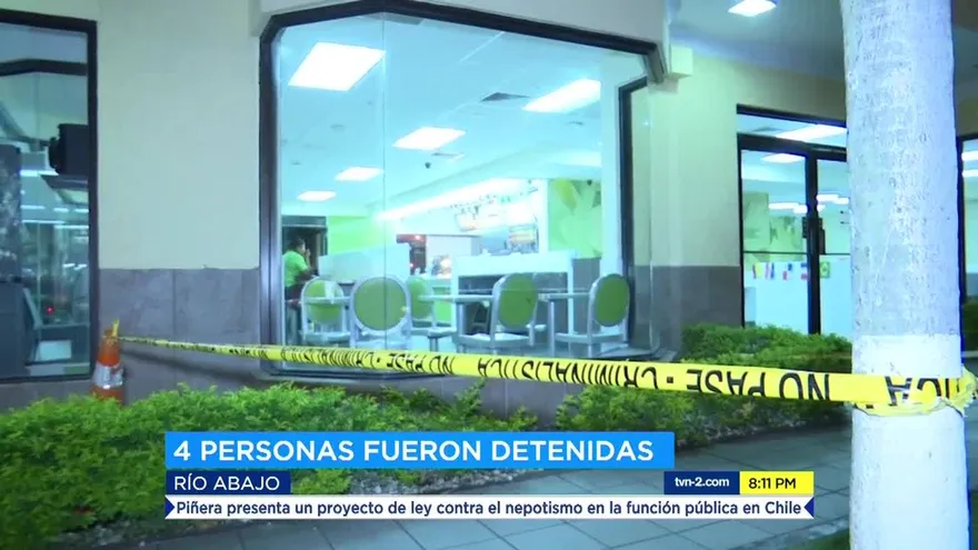 Asaltos a tiendas y restaurantes