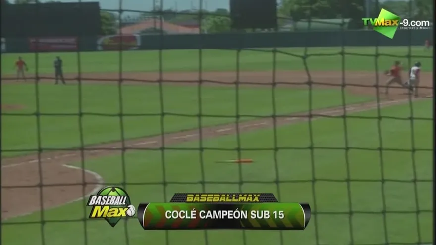 Coclé se coronó campeón del béisbol Sub-15