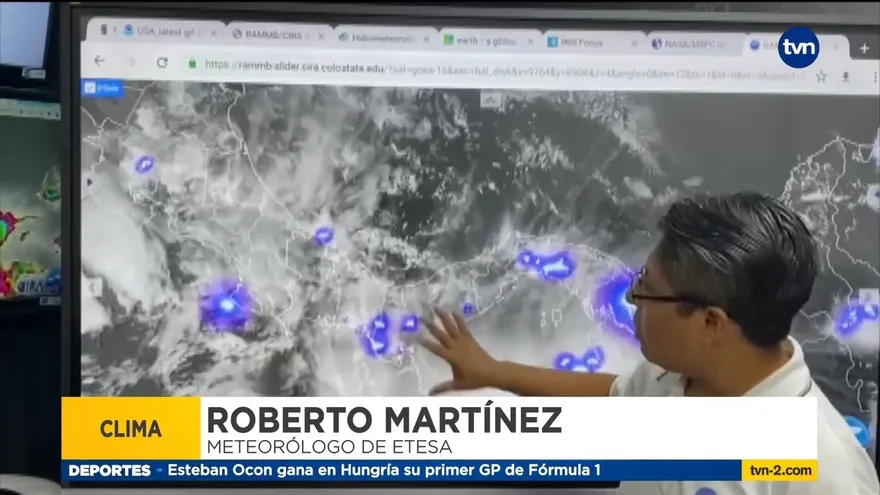 Paso de onda tropical #23 causará lluvias a nivel nacional