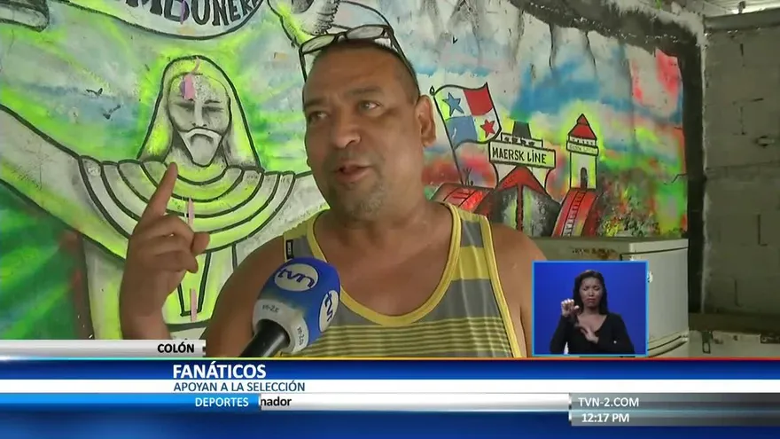 Fanáticos en Colón se preparan para el partido Panamá-Estados Unidos